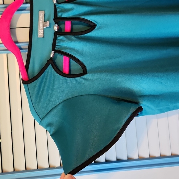 Daisy Fuentes Teal Top - Picture 5 of 11